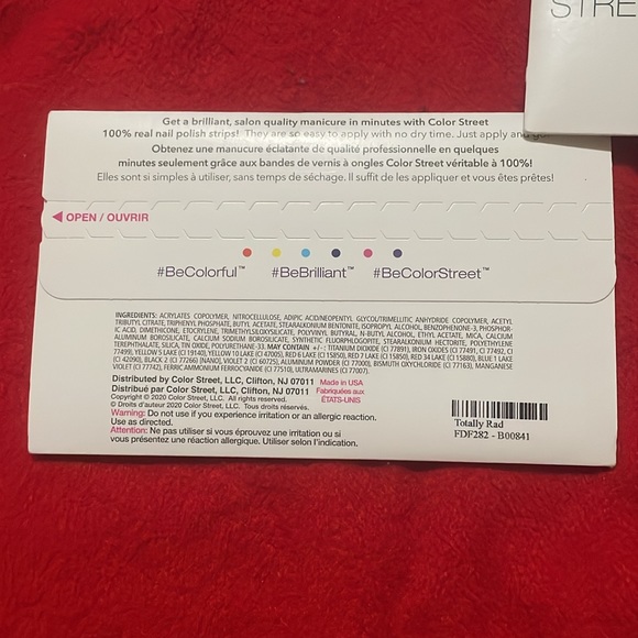 🥳Color Street Totally Rad - Picture 3 of 4